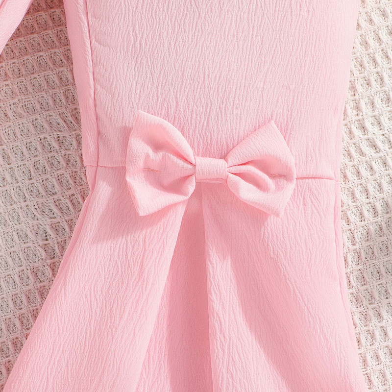 1-6Yrs Деца Момичета Блейзър Дрехи Екипи Без Ръкави Клеш Панталони С Панталони 2бр. Летни Детски Дрехи Костюми