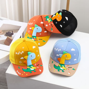 Κινούμενα σχέδια Δεινόσαυροι Παιδικό Καπέλο του Μπέιζμπολ Χαριτωμένο Ζώο Παιδικό Καπέλο για Ήλιο Ανοιξιάτικο Κοτλέ Υπαίθρια Αγόρια Κορίτσια Καπέλα με κορυφές καπέλο Gorras