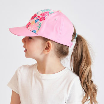 2024 НОВА детска бейзболна шапка с щампа на пеперуда, шапка с опашка, козирка за слънце, детски шапки на открито, регулируема шапка за пътуване за момчета и момичета