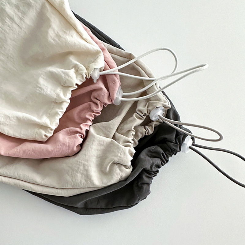 2023 Есен Нови бебешки свободни панталони Бебешко момче Карго панталони Прохождащо момиче Харемни панталони Едноцветни детски ежедневни панталони Детски дрехи