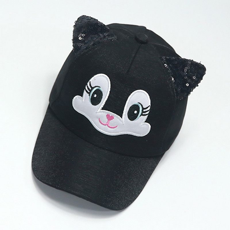 Летни анимационни шапки Детски шапки Мека момчешка шапка Зайче Шапка Момичета Стрехи Бейзбол Бебешка анимационна барета Слънчева шапка Грижа за бебето 2-8 години