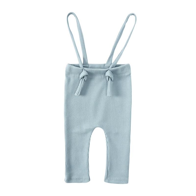 2024 г. Клинове за новородени бебета Панталони Плътни еластични оребрени PP Корейски дрехи 0-24M Момче Момиче Сладко боди Панталони за малки деца Гащеризон