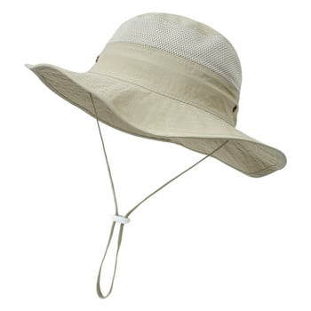 Шапки за плаж на открито Детска шапка за слънце за малки деца Момчета Момичета Регулируема шапка с кофа Пътуване Плажна шапка за слънце Детска рибарска шапка 아기모자