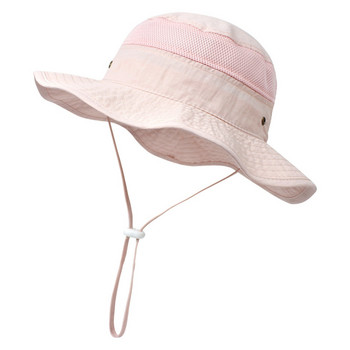 Καπέλο παραλίας εξωτερικού χώρου Παιδικό καπέλο ηλίου για νήπια αγόρια κορίτσια Ρυθμιζόμενο καπέλο κουβά Ταξίδι Καπέλο ήλιου παραλίας Παιδικό καπέλο ψαρά 아기모자