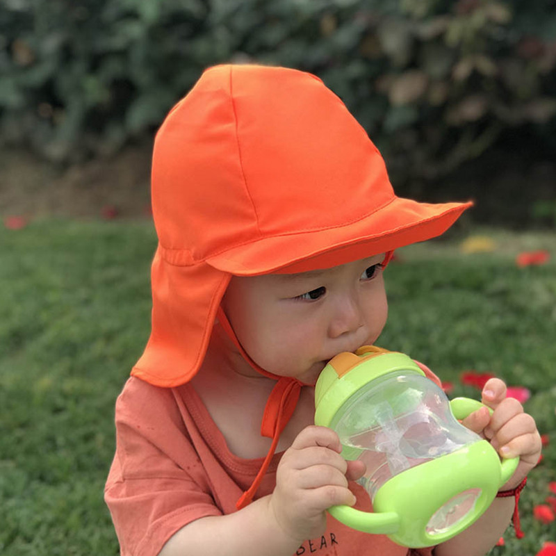 Летни бързосъхнещи детски шапки-кофи Слънцезащитни шапки на открито за деца С регулируема широка периферия Плажни шапки 2024 кепка детская