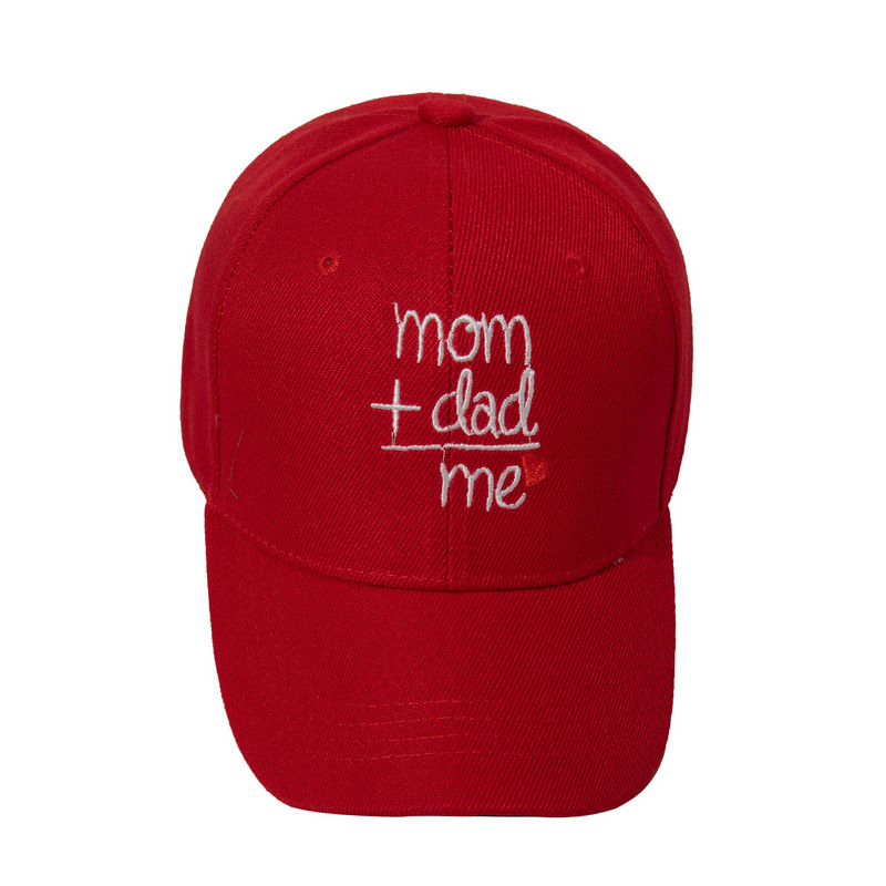 Детска шапка с бродерия Сладка бебешка шапка за момичета и момчета Хип-хоп за слънце Шапка с букви Регулируема бейзболна детска ежедневна шапка gorros