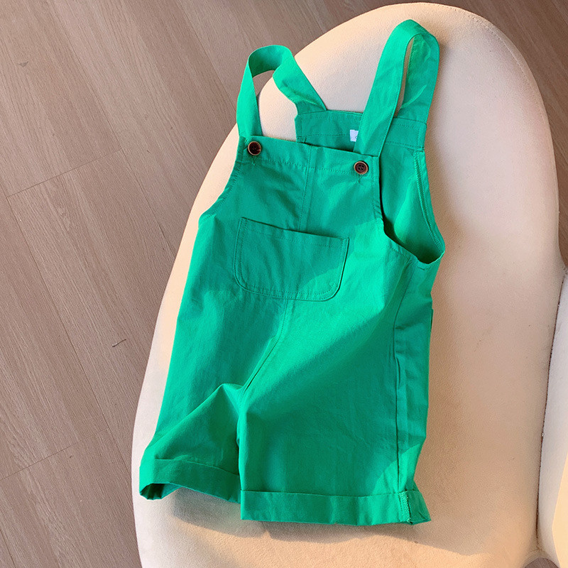 2-10T Прохождащо дете, бебе, момче, момиче, дрехи, летен гащеризон без ръкави, ежедневен памучен гащеризон за бебета, свободно детско облекло