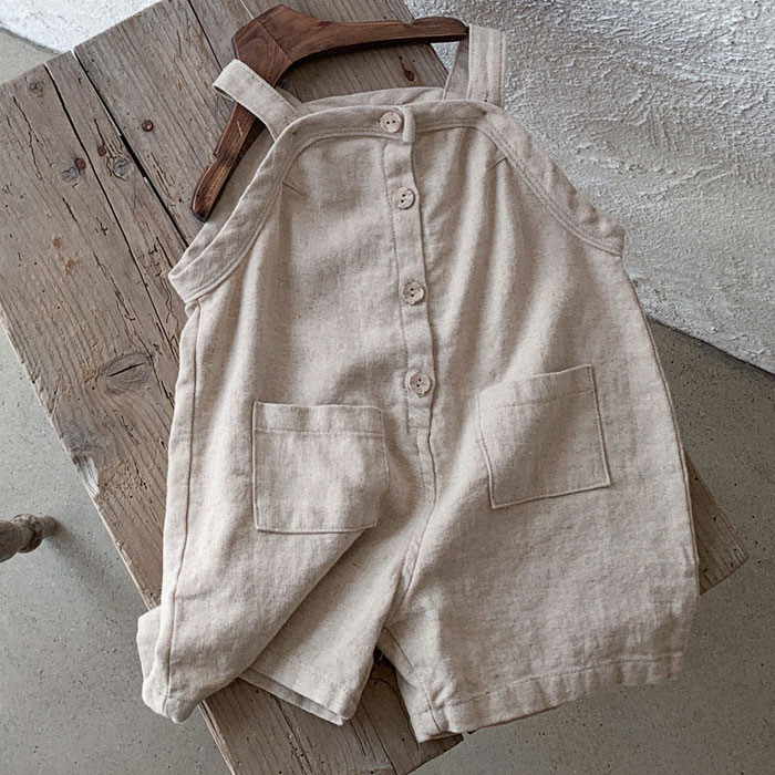 2023 Летни нови детски дънкови гащеризони Сладък щампа на точки Бебешки гащеризон без ръкави Свободни ежедневни панталони за бебета Детски панталони с лигавник