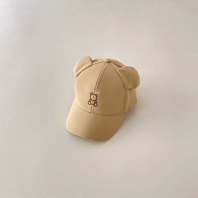 Παιδικά Καπέλο Καλοκαιρινό Snapback Cartoon Bear Ear Καπέλο μπέιζμπολ για κορίτσια Αγόρια Χαριτωμένο κέντημα ζώων Βαμβακερά Παιδικά Καπέλα για τον ήλιο 아기모자