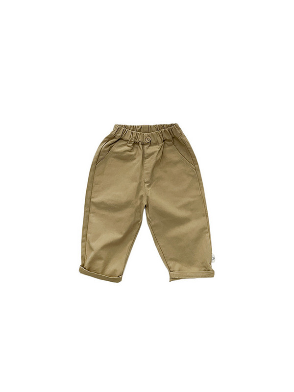 2024 Пролет, нови бебешки свободни панталони, бебешки момичета, едноцветни ежедневни панталони, модни универсални харем панталони, детски дрехи за малки момчета