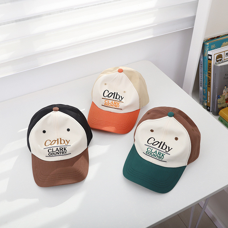 Модна детска бейзболна шапка с букви за момче, момиче, пролет, лято, детска хип-хоп шапка с остри върхове, регулируема външна шапка със закопчалка