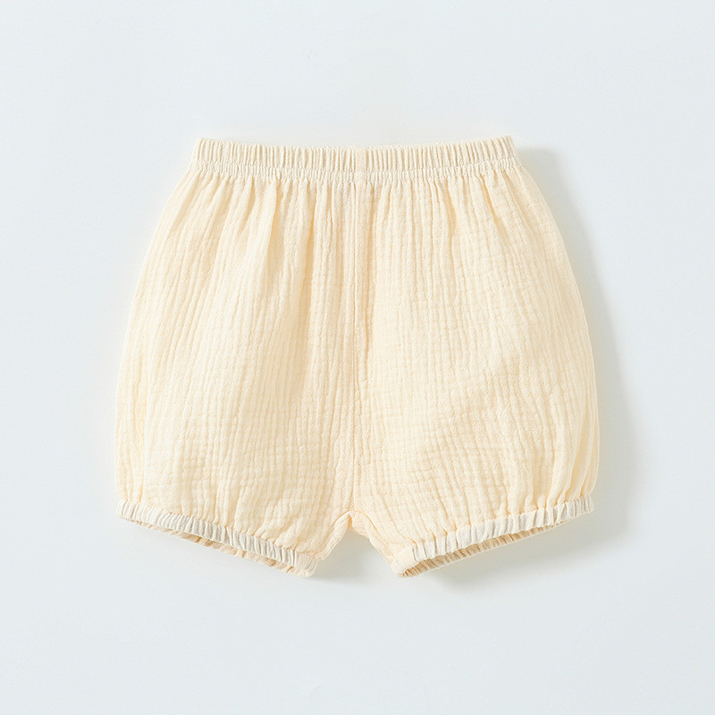 Бебешки дрехи от памучен муселин Летни марлеви панталони против комари Момчета Момичета Детски панталони Бебешки анимационни плътни свободни панталони за малко дете