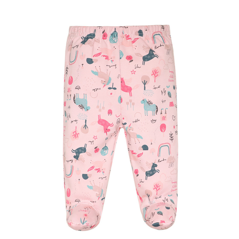 3PCS/lot Бебешки панталони 100% памук Есен Пролет Новородени момчета Момичета Панталони Детско облекло Бебешки анимационни филми за бебешко облекло