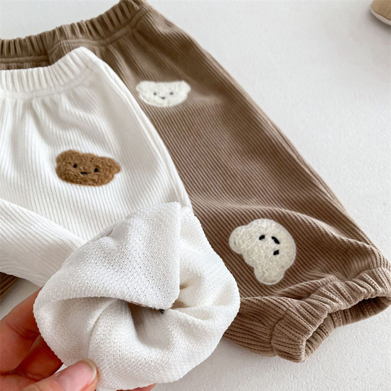 Kevad suvi Sügis Korea väikelaste vabaaja püksid õues Lihtsad armsad poisid, tüdrukud, lapsed, püksid, hingavad pehmest puuvillast lastepüksid