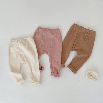 0-3T βαμβακερό νεογέννητο βρεφικό παντελόνι Παιδί αγόρια κορίτσια casual bottoms Χαριτωμένο γλυκό Stretch παντελόνι New Born Βρεφικό παντελόνι