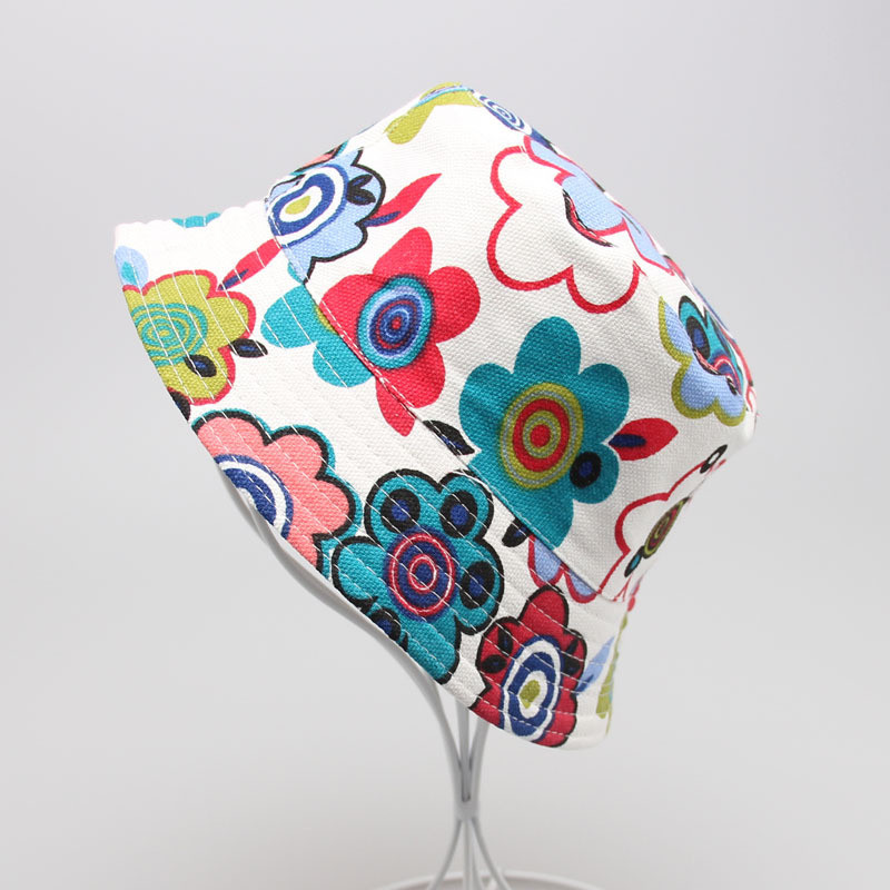 Нова пролетно-лятна бебешка шапка с кофа с цветя за момчета и момичета, прохождащи деца Sunbonnet Детски плажни слънчеви шапки Рибарски шапки Детска панама шапка