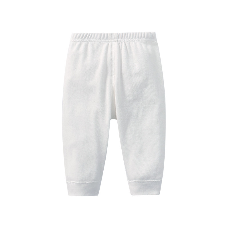 Дрехи за новородени бебета 0-24 месеца Едноцветни детски клинове Спортни панталони Памучни меки каузални панталони за бебета Момчета Момичета