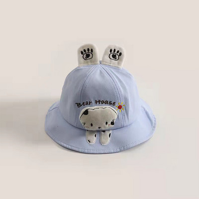 Καρτούν Animals Baby Bucket Καπέλο Χαριτωμένο λεπτό βαμβακερό Καλοκαιρινό ψαράδικο καπέλο Παιδικό αντηλιακό εξωτερικό καπέλο νιπτήρα