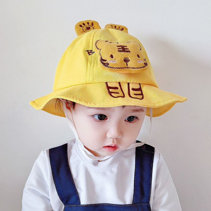 Multifilmid Loomad Beebi ämbrimüts armas õhuke puuvillane suvine kalurimüts väikelapsed lapsed õues päikesekaitsekreemi valamumüts