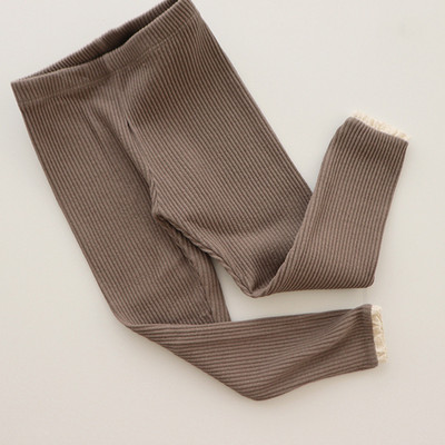 Milancel Skinny Lace Elasztikus Kislány Leggings Csipke Direcoted Basic Outwear nadrágok 0-3 éves korig