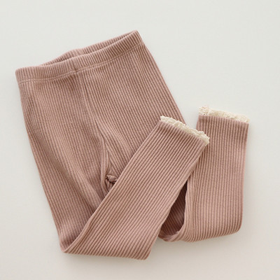 Milancel Skinny Lace Elasztikus Kislány Leggings Csipke Direcoted Basic Outwear nadrágok 0-3 éves korig