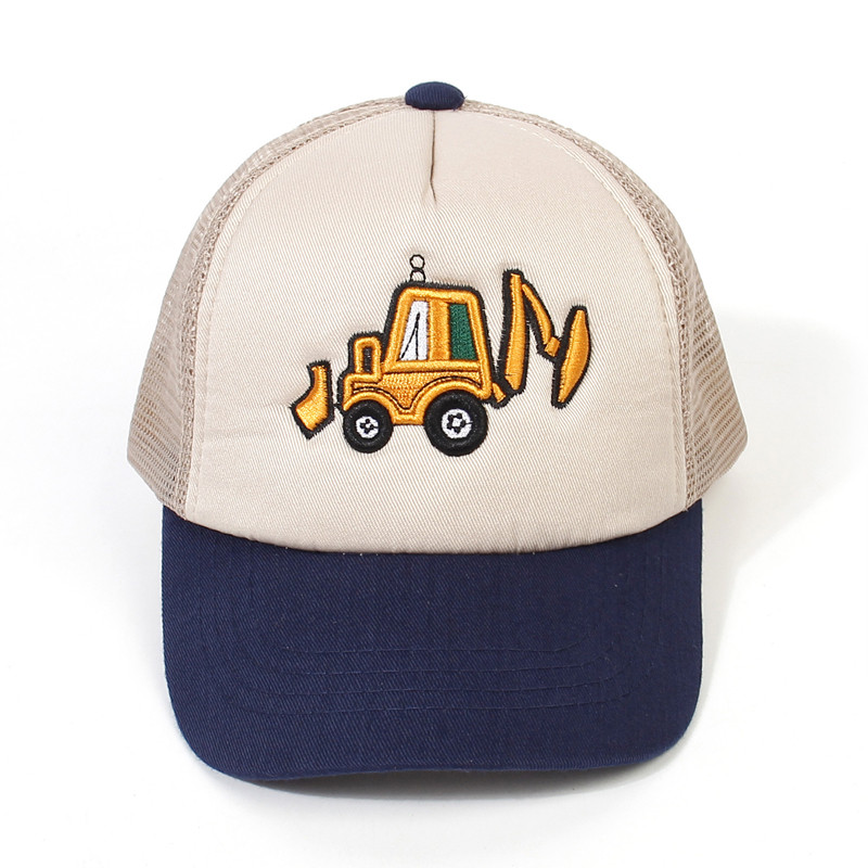 Бебешка шапка Летни мрежести анимационни детски бейзболни шапки за момчета Момичета Регулируема UV защита Детски слънчеви шапки 52-54 см