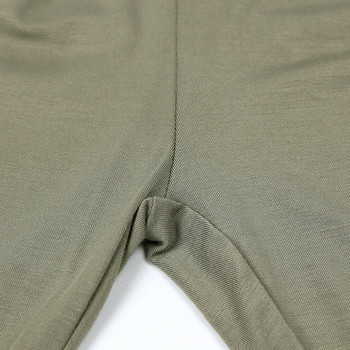 Бебешки панталони за момчета Ежедневни клинове от бамбукови влакна Едноцветни панталони с колан с гумена лента Бебешки дрехи 3 месеца -3 години