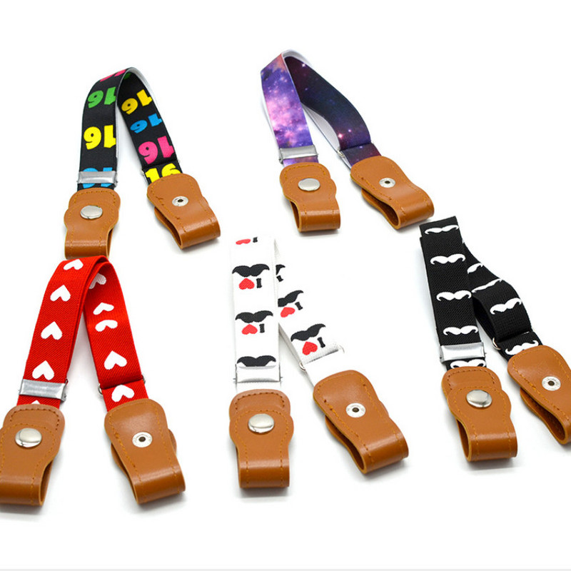 2022 Нови колани за деца Еластичен колан без катарама Еластичен колан без катарама за деца Прохождащи деца Регулируеми колани за момчета и момичета