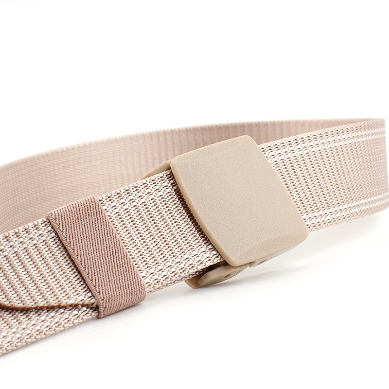 Нов стил Детски платнени колани Пластмасова катарама Найлон Момчета Момичета Деца Ежедневен тактически колан Детски колан за кръста Ученически колан