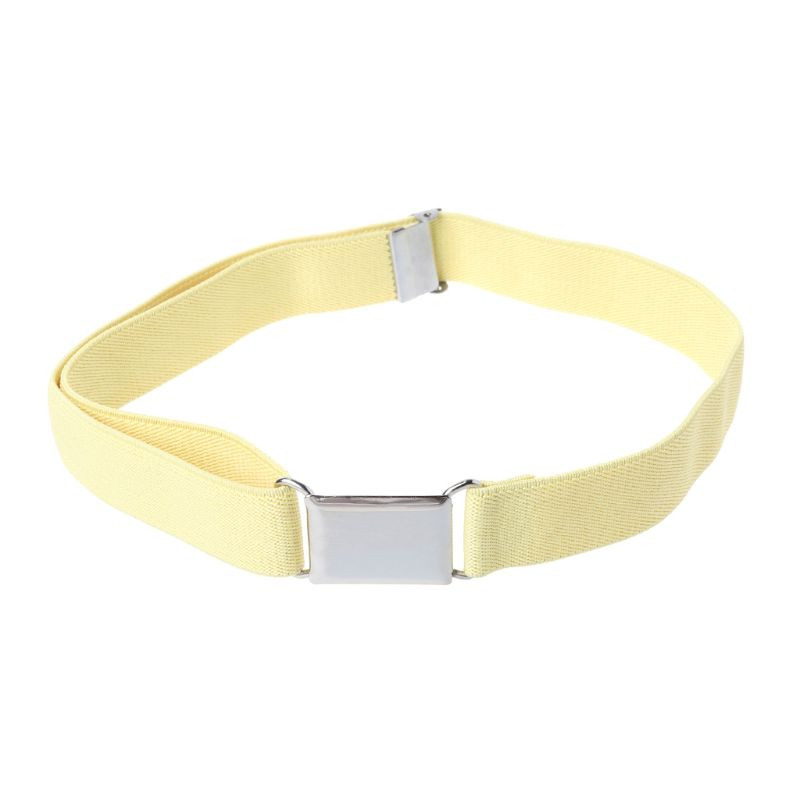 Деца Деца Едноцветни унисекс платнени колани Момчета Момичета Еластичен колан Регулируем