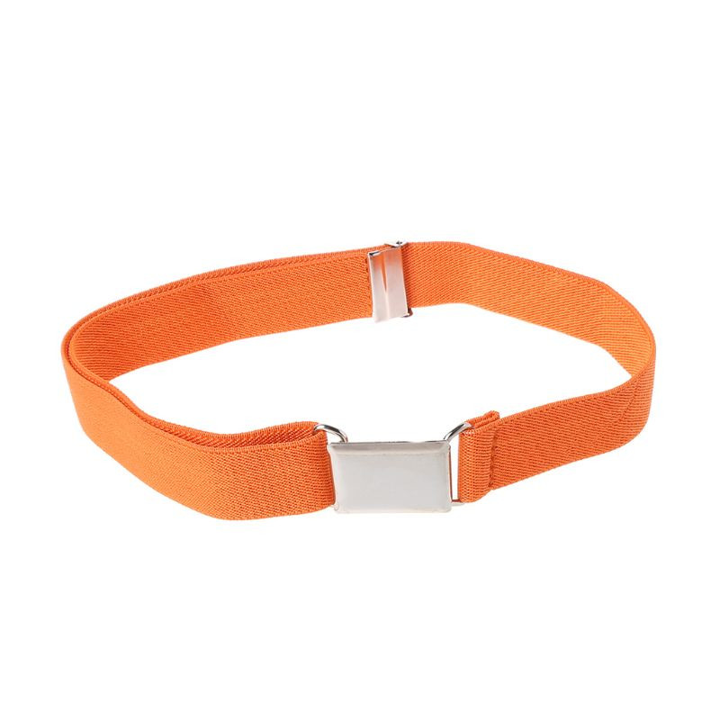 Деца Деца Едноцветни унисекс платнени колани Момчета Момичета Еластичен колан Регулируем