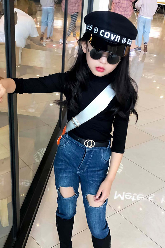 Kvaliteetsed laste mustad nahast rihmad poistele Tüdrukutele Lapsed vabaaja Pu vöörihma vöörihma teksapükste pükste pükste jaoks