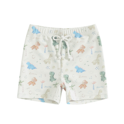 Little Boys Μαγιό για αγόρια Μαγιό Μαγιό Σορτς Casual Dinosaur Print Toddler Bay Swimming σορτς Παιδικά μαγιό