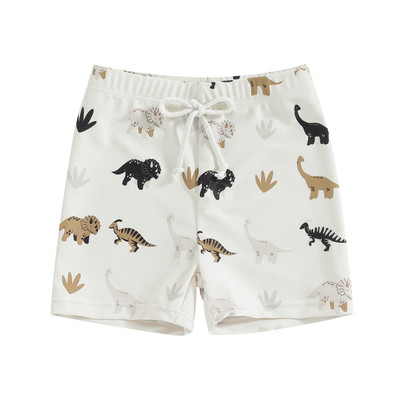 Little Boys Μαγιό για αγόρια Μαγιό Μαγιό Σορτς Casual Dinosaur Print Toddler Bay Swimming σορτς Παιδικά μαγιό