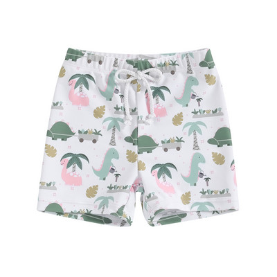 Little Boys Μαγιό για αγόρια Μαγιό Μαγιό Σορτς Casual Dinosaur Print Toddler Bay Swimming σορτς Παιδικά μαγιό