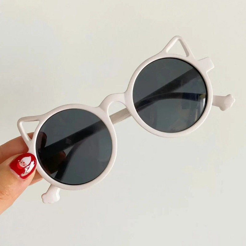 Djevojčice Dječaci Sunčane naočale sa slatkim crtićima ušima Vanjska zaštita od sunca Djeca Lijepe vintage sunčane naočale Zaštita Klasična djeca