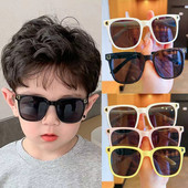 Παιδικά γυαλιά ηλίου 2023 fashion τετράγωνα παιδικά Γυαλιά ηλίου αγόρι για κορίτσι Τετράγωνα γυαλιά Βρεφικά γυαλιά ταξιδιού 6 χρώματα προαιρετικά UV400