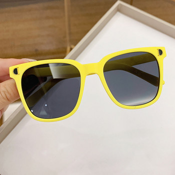 Детски слънчеви очила 2023 модни квадратни детски слънчеви очила момче момиче Квадратни очила Бебешки очила за пътуване 6 цвята по избор UV400