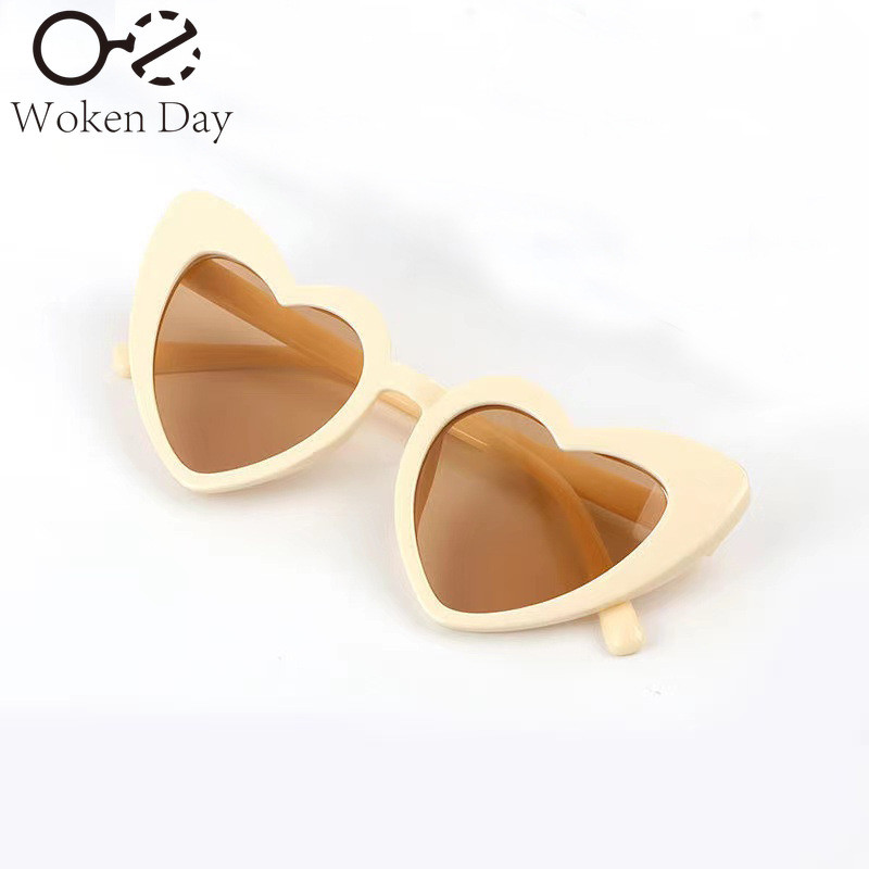 2024 Нови детски анимационни слънчеви очила със сърце, слънчоглед, момичета, момчета, деца, открити кръгли UV400 слънчеви очила, детски слънчеви очила