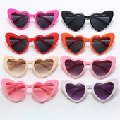 Γυναικεία γυαλιά ηλίου Love Heart Retro Big Frame Γυναικεία γυαλιά ηλίου UV400 Προστασία καλοκαιρινών αποχρώσεων Γυαλιά προστασίας εξωτερικού χώρου
