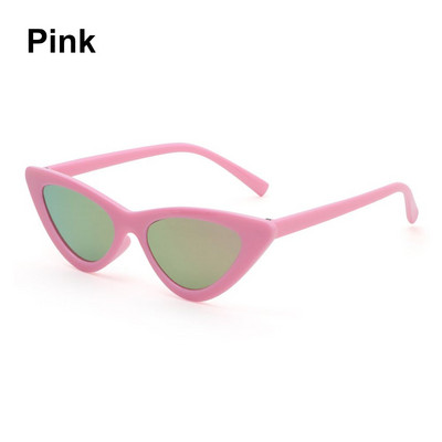 Vintage New Cat Eye παιδικά γυαλιά ηλίου αγόρια κορίτσια Μικρό τρίγωνο σκελετό Δώρο Γυαλιά ηλίου Παιδικά Baby Oculos De Sol Infantil UV400