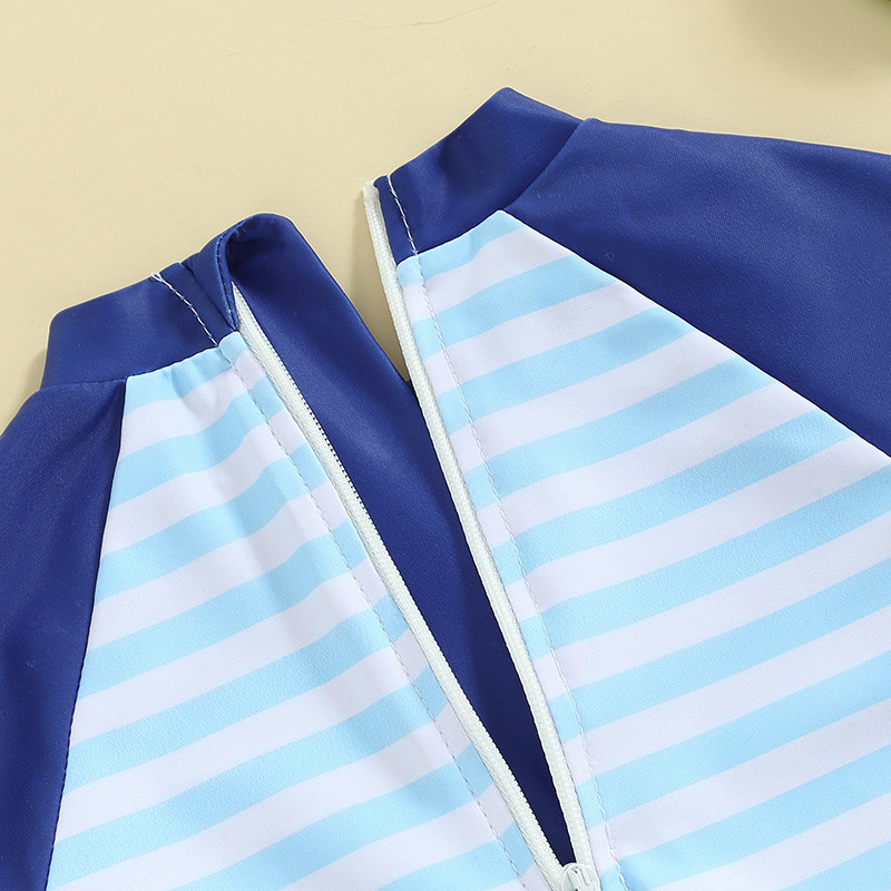 Hosszú ujjú gyerek baba fürdőruha Bikini nyári alkalmi bálnamintás Monokini fürdőruha Strandruha kisgyermekeknek fürdőruha