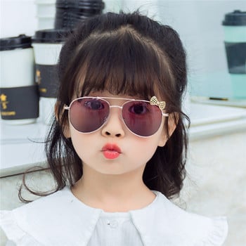 Детски сладки слънчеви очила с метална рамка Детски слънчеви очила Модни момичета Очила за колоездене на открито Парти очила Консумативи за фотография