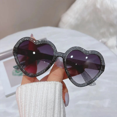 Cute Candy Color Hearts Παιδικά γυαλιά ηλίου Παιδικά ρετρό ροζ κινούμενα σχέδια Γυαλιά ηλίου Σκελετός Κορίτσια Αγόρια Βρεφικά γυαλιά ηλίου UV400 Γυαλιά