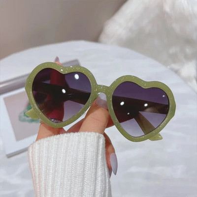 Cute Candy Color Hearts Παιδικά γυαλιά ηλίου Παιδικά ρετρό ροζ κινούμενα σχέδια Γυαλιά ηλίου Σκελετός Κορίτσια Αγόρια Βρεφικά γυαλιά ηλίου UV400 Γυαλιά