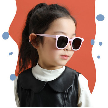 Детски квадратни слънчеви очила с малка рамка Момиче Марка Дизайнер Мода Слънчеви очила Момчета Сенници на открито Очила UV400 Gafas De Sol