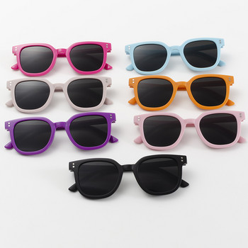 Детски квадратни слънчеви очила с малка рамка Момиче Марка Дизайнер Мода Слънчеви очила Момчета Сенници на открито Очила UV400 Gafas De Sol