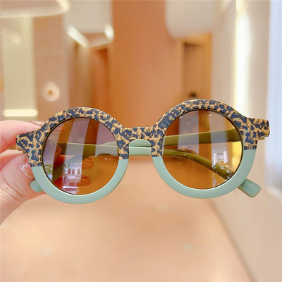 Suvemood Leopard Lapsed Päikeseprillid Väljas, Rannapuhkus UV-kaitse Päikeseprillid Tüdrukud Poisid Laste UV400 Prillid