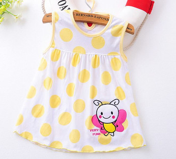 Φόρεμα για μωρά Κοριτσίστικα καλοκαιρινά ρούχα Βρεφικό φόρεμα Princess 0-2 ετών Βαμβακερά ρούχα Φόρεμα για κορίτσια Χαμηλή τιμή