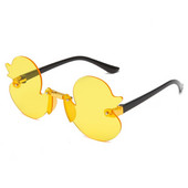 Μόδα παιδικά γυαλιά ηλίου χωρίς στεφάνη Cartoon Duck Shape Sunshade Anti-Ultraviolet Glasses Party Διακοσμητικά Γυαλιά για Παιδιά Παιδιά